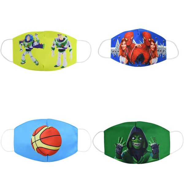 

cloth cubreboca kids goggle mask cotton face mouth mask cartoon youth children masks for kid algodon munskydd
