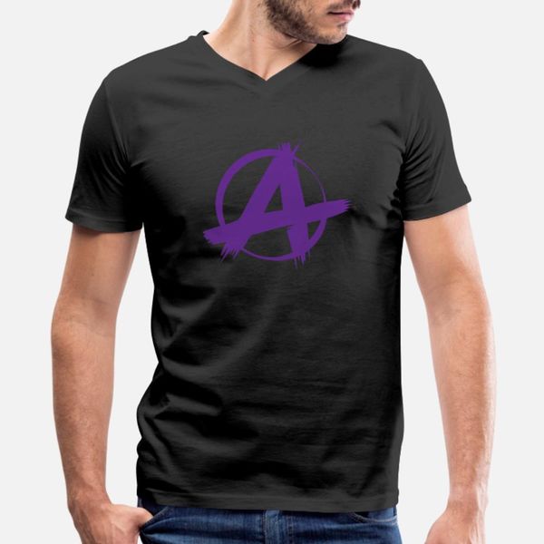 

punk punk anarchy symbol sign t shirt men knitted short sleeve s-xxxl anti-wrinkle comical summer style kawaii shirt