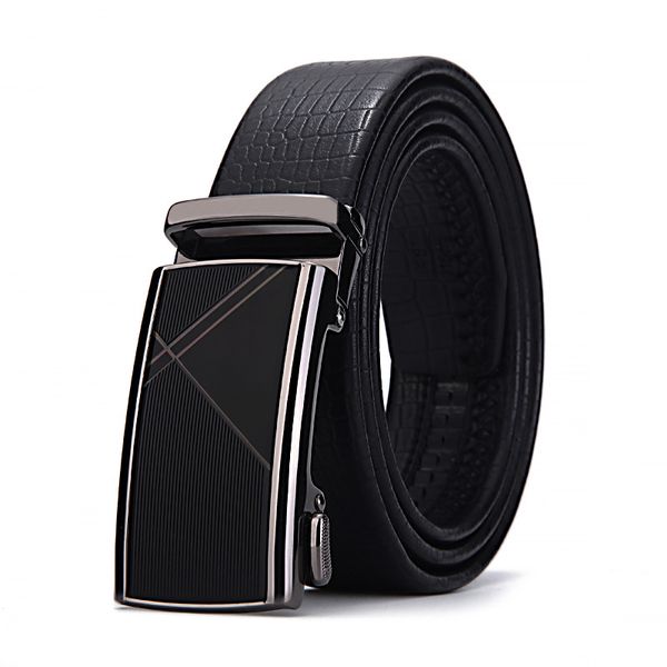 

designer belt cowhide men's automatic buckle belt men's leather business trousers men mens belts luxury, Black;brown