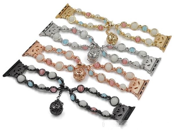 

for apple watch band strap for iwatch 1/2/3/4 generation luminous beads wrist band bead watchband 38mm 42mm