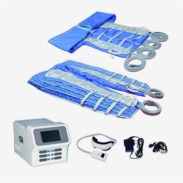 

24 air bags air pressure presoterapia lymph drainages presoterapia slimming machine whole body massage with pants and sleeves