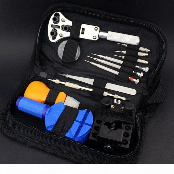 

380pcs watch repair tool kit watchmaker back case opener remover spring pin bars