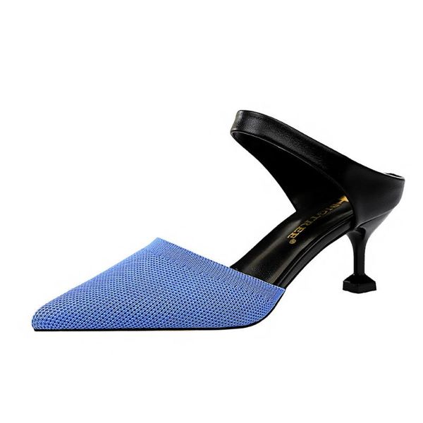 

2020 new high heels woman shoes bling crystal pumps party 6cm dress slippers wedding shoes dropshipping k0351, Black