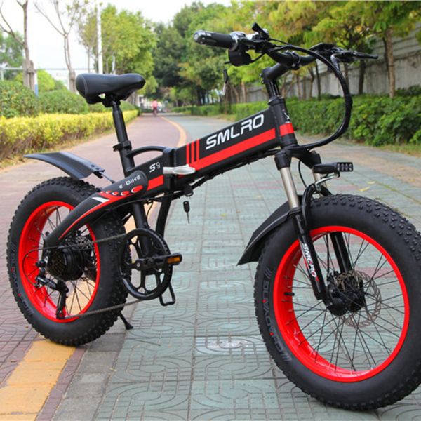 

s9f 2019 big power fat bike 350w 10ah battery electric snow electric bicycle e bike on sale, Silver;blue