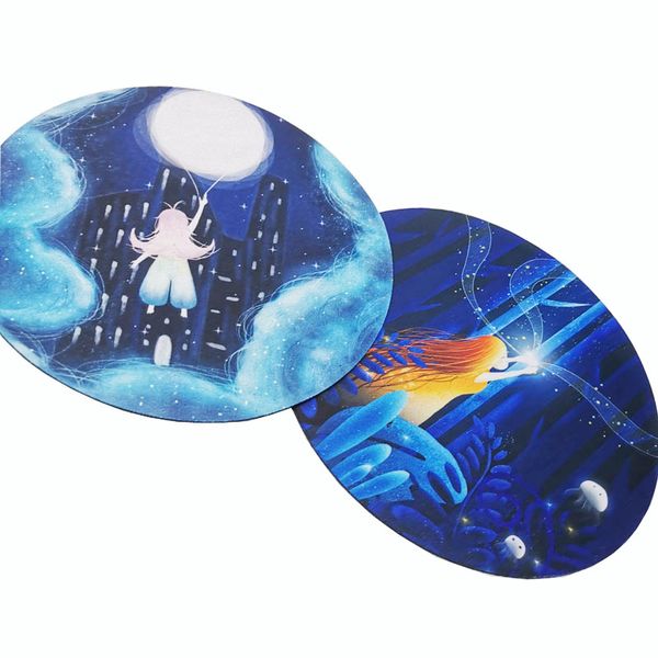 

gaming mouse pad for lap pc deskedge keyboard 3d mat desk mousepad non-slip rubber computer pad