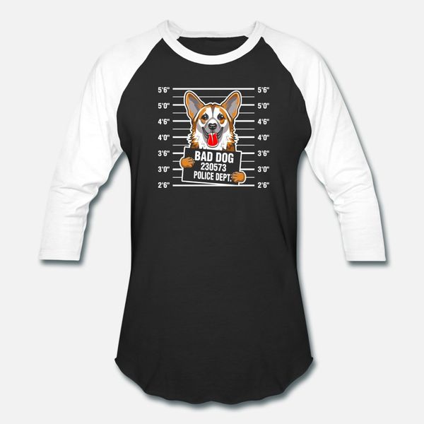 

bad dog corgi t shirt men customize short sleeve o neck leisure fitness basic summer style formal shirt