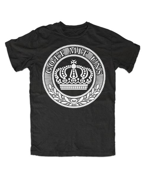 

2019 летний новый мультфильм футболка футболка gott mit uns - eisernes kreuz treue фатерлянд ewig treu movie shirt