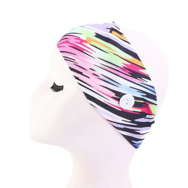 

band soft elastic colorful girls accessories with hair sports adults for ear yoga print mask headbands exercise button women anti aimny