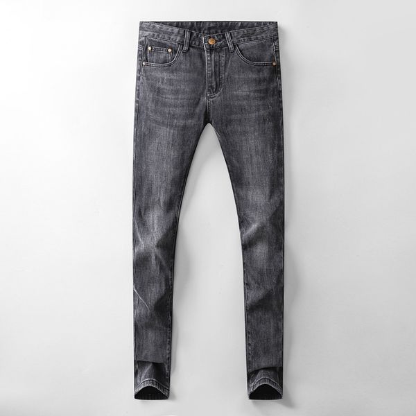 

mens designer luxury products casual trousers jeans famous brand zipper designer slim skinny jeans hip hop deam, Blue