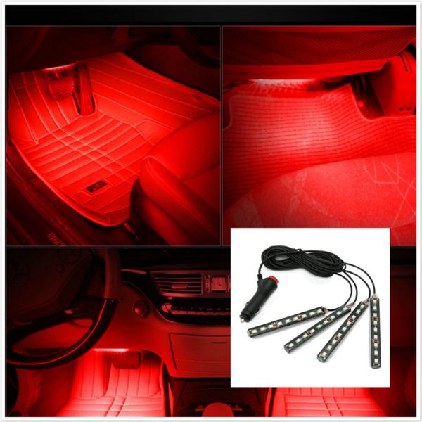 

for lada kalina niva largus vaz samara 2110 4x4 granta vesta priora car interior floor foot decoration led atmosphere light lamp