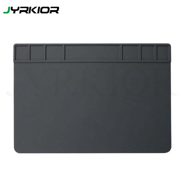 

jykior magnetic screw mat repair working pad, heat insulation silicone pad bga soldering repair station maintenance platform