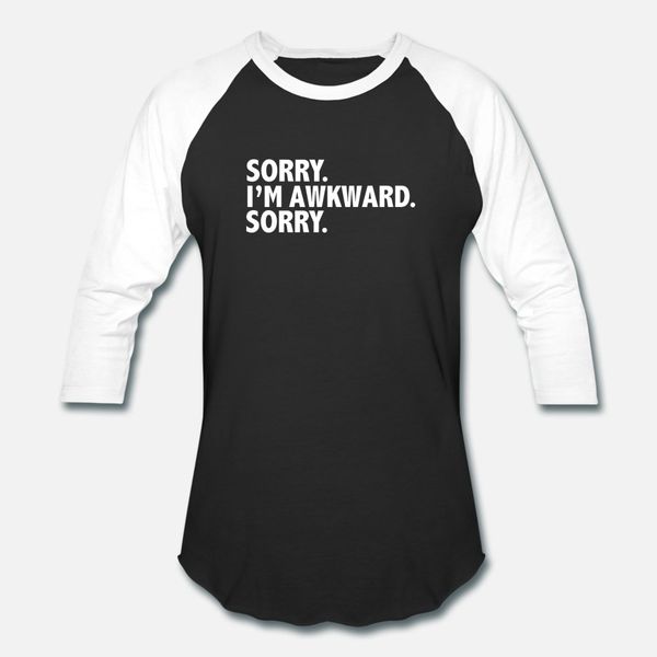 

sorry i am awkward introverted introvert anti t shirt men graphic tee shirt s-xxxl letter graphic building spring autumn kawaii shirt
