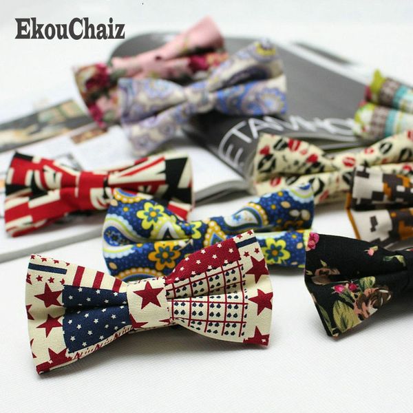 

neutral mens women bowtie cotton pajaritas hombre corbata papillon butterfly bow ties floral bowties party wedding gift for men, Blue;purple
