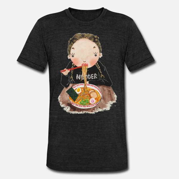 

ramen девушка тенниски мужчины дизайн футболка o-образный вырез природных cute basic весна осень формальная рубашка