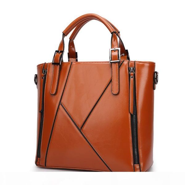 

designer-2020 new splicing women's bag slant straddle single shoulder bag women's handbag up export