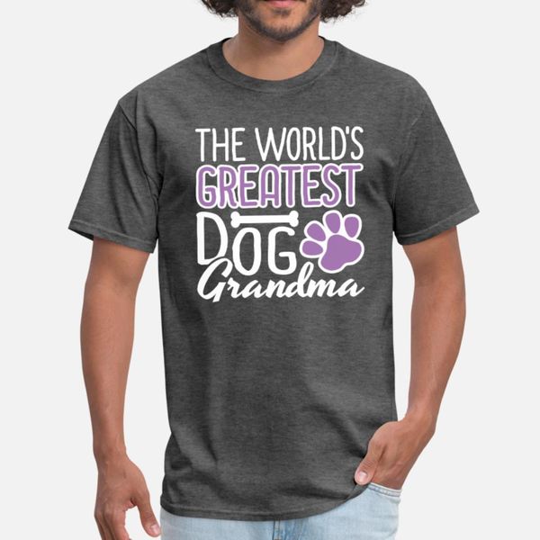 

в мире greatest собака бабушка i love my dog gift тенниска мужчины designs майка s-3xl trend сумасшедшая мода весна формальная рубашку