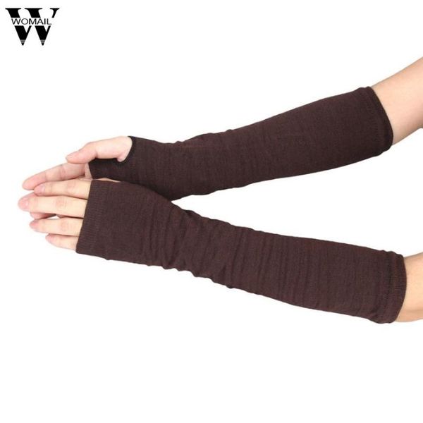 

five fingers gloves 2021 fashion knitting finger no winter female warm sp29, Blue;gray