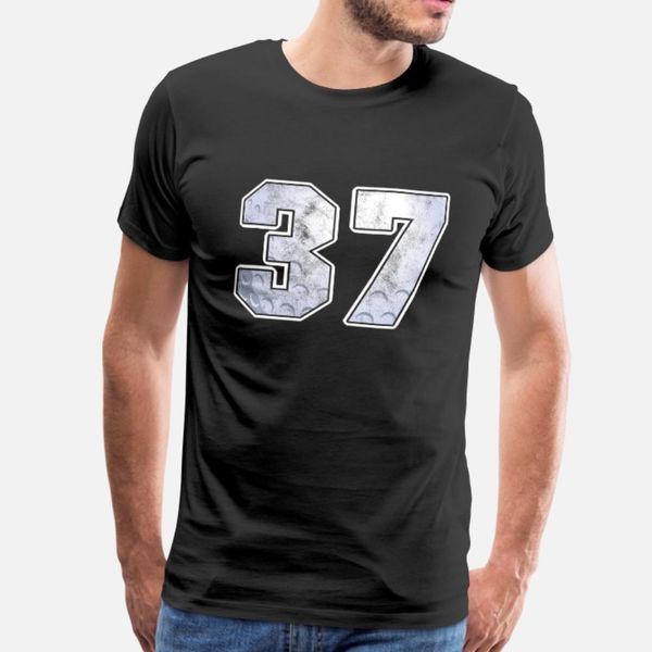 

golf ball 37 th birthday celebration sport gift t shirt men character tee shirt s-xxxl pictures interesting funny summer trend shirt, White;black