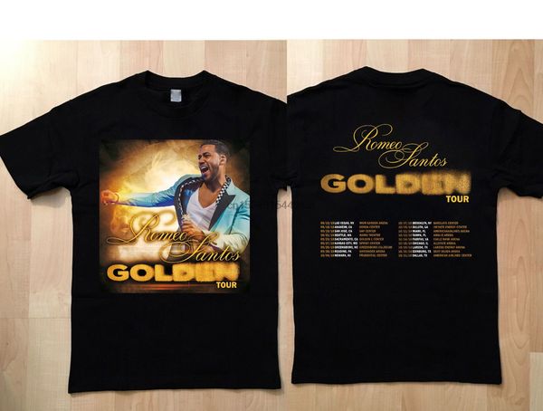 

romeo santos golden tour 2018 new t shirt