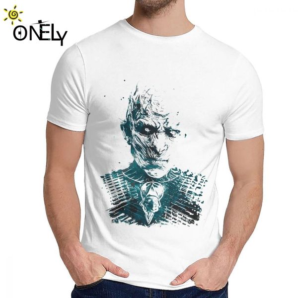 

man's o-neck game of thrones night king t shirt vintage male soft la camiseta ing