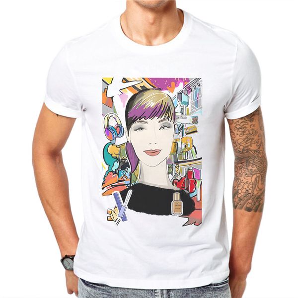 

cotton men t-shirt funny creative character printed fashion t shirt short sleeve tee shirts camisetas hombre verano