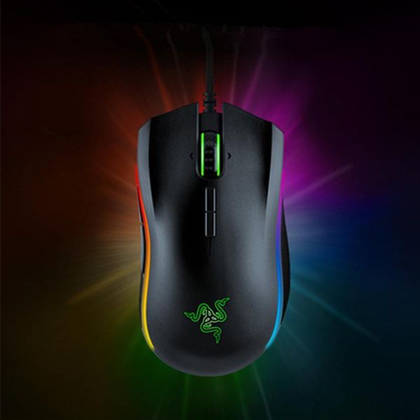 

cgjxsrazer deathadder chroma usb wired optical computer gaming mouse 10000dpi optical sensor mouse razer mouse deathadder gaming mice