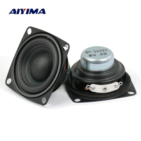 

portable speakers aiyima 2pcs 2 inch audio speaker 4 8 ohm 10w full rnage sound neodymium magnetic loudspeaker diy home