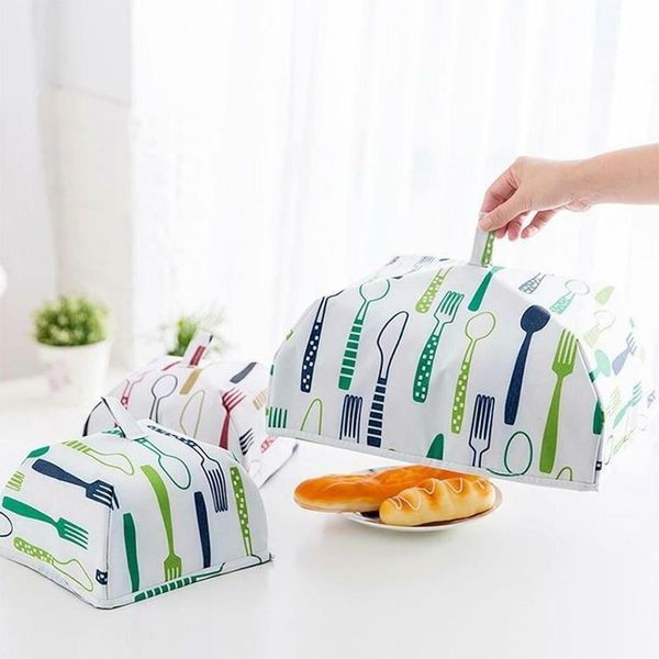 

lightweight foldable food cover kitchen isolation aluminum foil food cover easy to folded safe for salad anti mosquito umbrella
