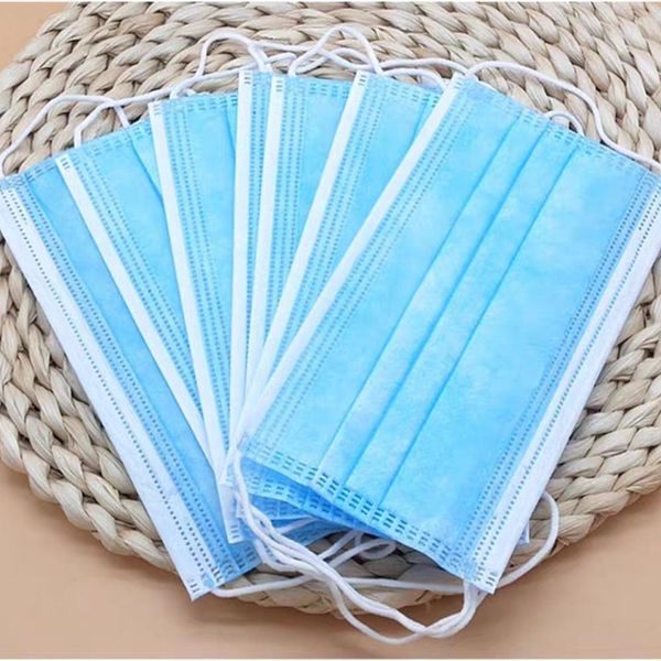 

personal mask 3-layer kids and face mask 500pcs masks ship health with mouth earloop dhl disposable sanitary protection for childr qqni
