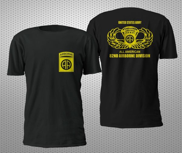 

casual printing tee new 82nd airborne special force army military veteran t shirt s-4xl man t-shirt