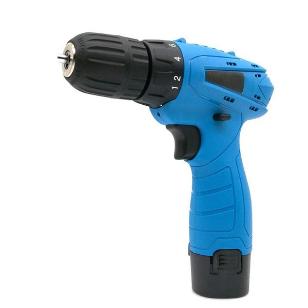 

rechargeable hand drill 12v single speed multifunctional household lithium electric drill type mini electric screwdriver