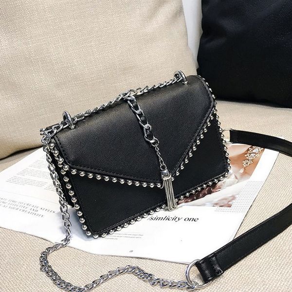 

retro fashion female square bag 2020 new flap pu leather women's designer handbag women shoulder messenger bags