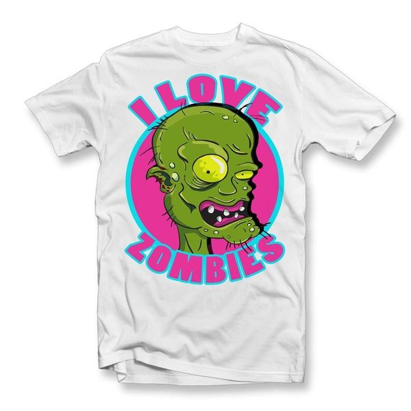 

i love zombies kids t - shirt halloween walking dead cool trendy children style tee shirt