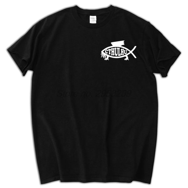 

церковь ктулху пародия атеизм футболка tee рыбы