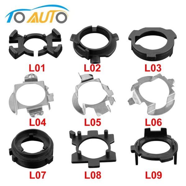 

2pcs universal h7 adapter base holder socket connector car led headlight