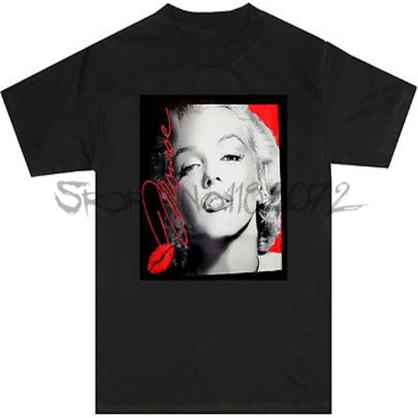 

new marylin monroe hollywood california t-shirts tee summer brand tshirt for male cotton man sbz5393