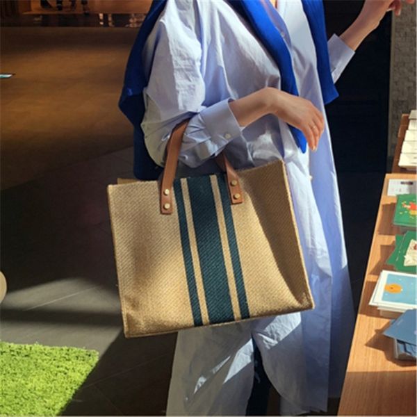 

new woman handbag straw bag big bags for woman 2020 color matching weaving bighandbag fashion sexy