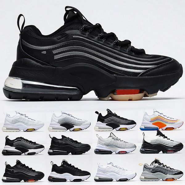 

men women 950 running shoes zm950 triple black white core neon silver fashion mens trainers athletic sports sneakers size 36-45