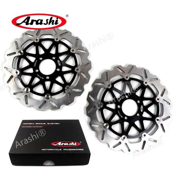

arashi 2pcs for vn mean streak 1500 2002 2003 cnc front brake disc brake rotors zx7r zx7rr zxrl zxrr 750 zx9r zzr zx12r