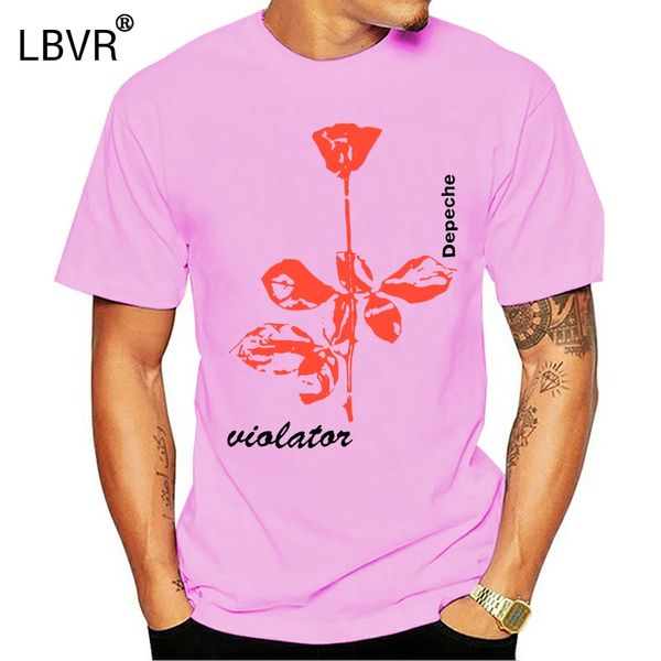 

новый violator dm с коротким рукавом обычная тис белый mens t shirt
