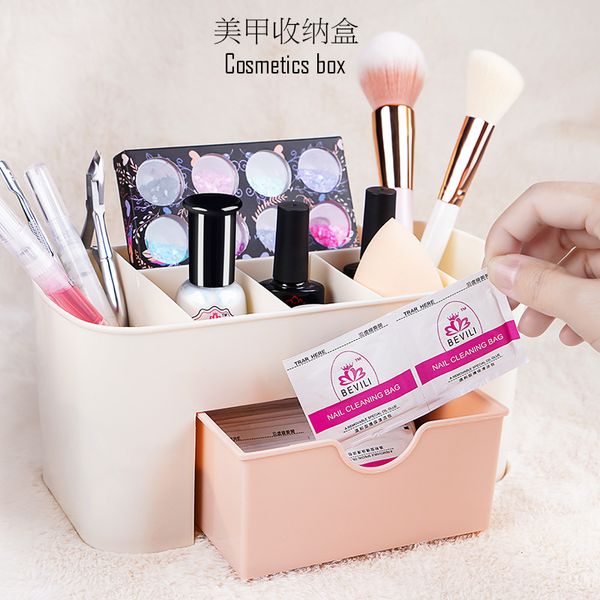 

manicure tool box storage set accessories multi-functional box deskorganizing multi-layer pen holder manicure toolbox