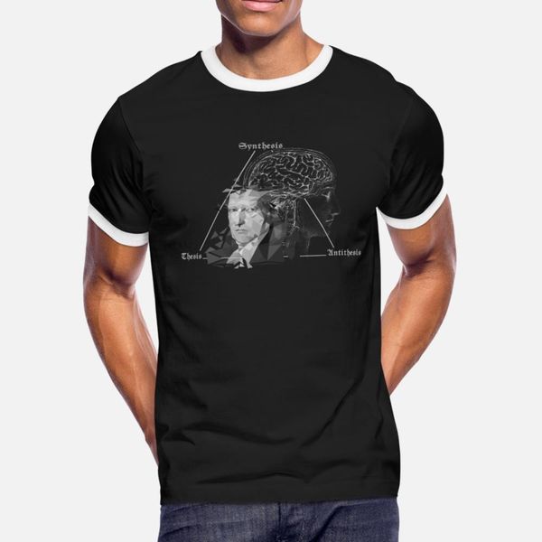 

the legacy of hegel t shirt men character tee shirt euro size s-3xl vintage famous breathable summer style leisure shirt
