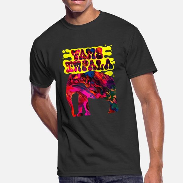 

tame impala t shirt men designing short sleeve round collar costume anti-wrinkle breathable spring autumn novelty shirt