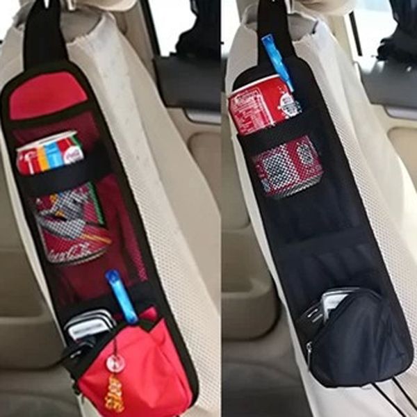 

new car seat storage bag car organizer for stowing tidying auto seat side bag hanging pocket non-woven fabric bags car-styling