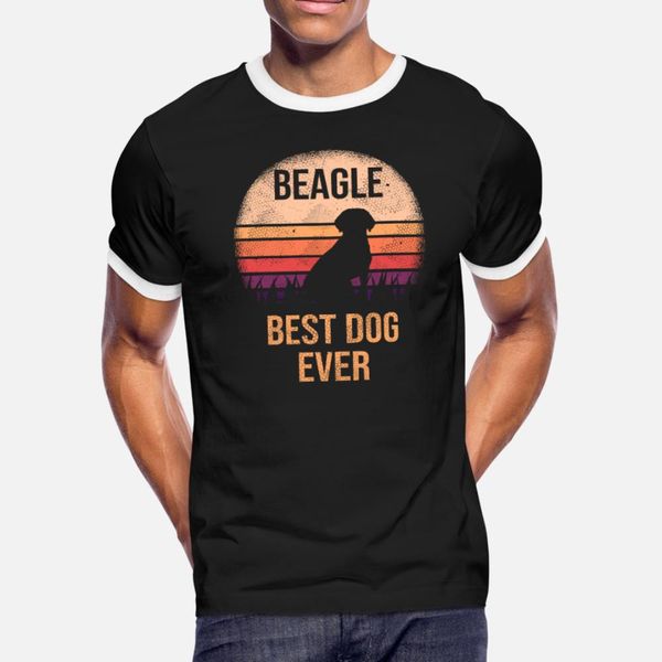 

beagle design for dog lovers cute dog t shirt men custom 100% cotton round collar slim loose humor summer outfit shirt