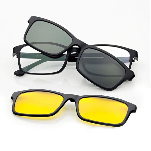 

super light eyeglasses full frame glasses for men magnet 3d clip sunglasses myopia matte black polarized with hook nvgs 3d lens