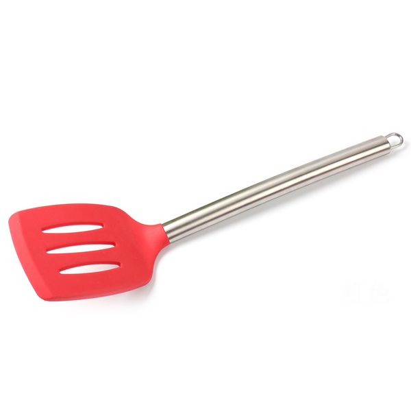 

утолщение из нержавеющей стали ручка non ручки шпатель блины силиконовой кухня сковороде приготовления инструментов