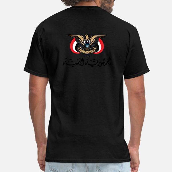 

yemen t shirt men printing short sleeve o neck standard cute building summer style novelty shirt
