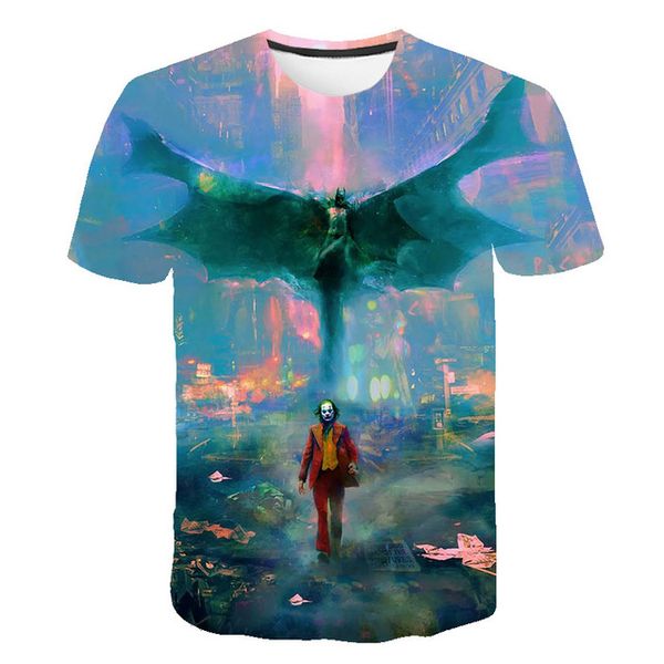 

sale clown joker face male 3d clown 3d print shirts hentai humor humor men clothing