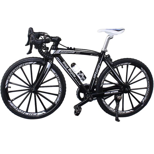 

collection decor diecast toys mini bend bicycle model racing cycle mountain bike